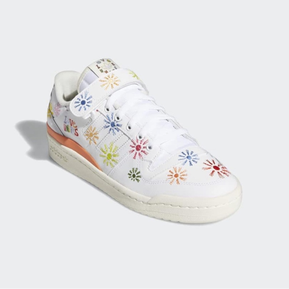 adidas Forum Low Pride Love Unites Unisex Sneaker White/Pink